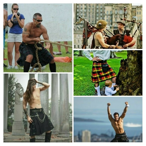 CelticBrooch/Pendant - Deep Red Cabachon Stones - Picture 6 of 7